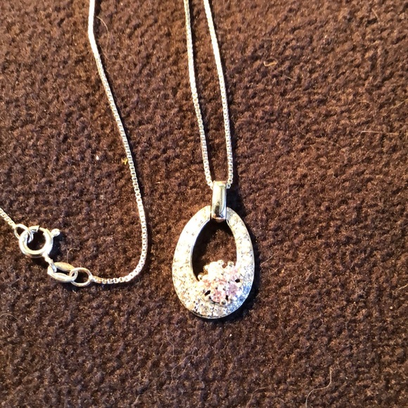 Italian 18” sterling silver necklace - Picture 3 of 4